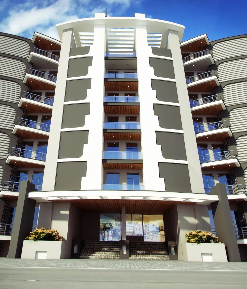 Front elevation of Capital Heights